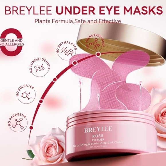 Breylee Rose Eye Mask - Picture 4 of 7